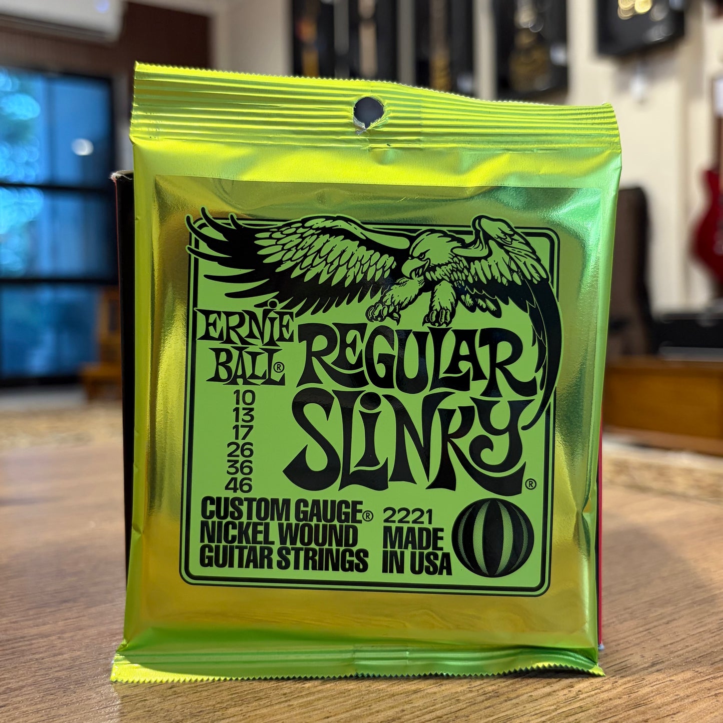 ERNIE BALL - REG SLINKY NICKEL WOUND- ELECTRIC 10-46
