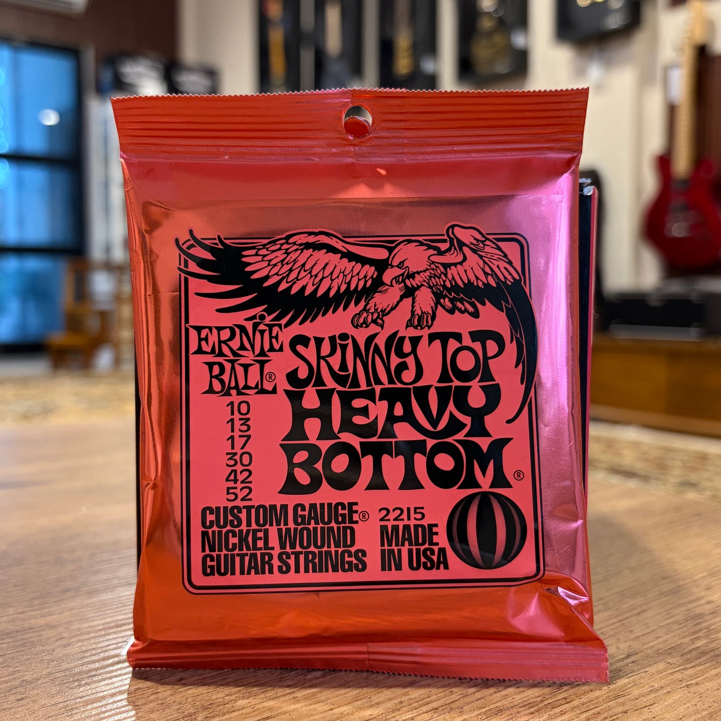 ERNIE BALL - SKINNY TOP HEAVY BOTTOM SLINKY - NICKEL WOUND - ELECTRIC GUITAR STRINGS 10-52