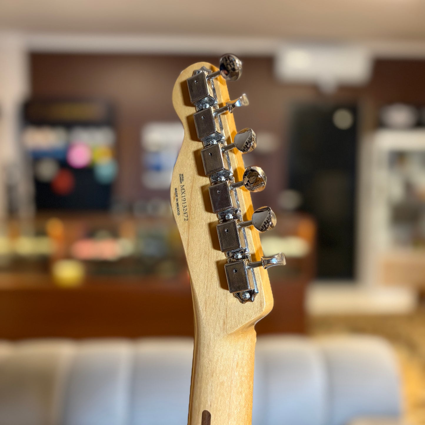 FENDER VINTERA 50S TELECASTER ELECTRIC GUITAR - MAPLE FB - FIESTA RED