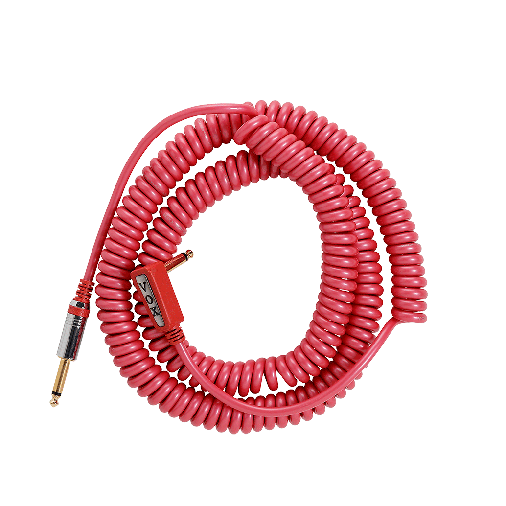Vox VCC-90 Vintage Coiled Cable (Red, 9m)