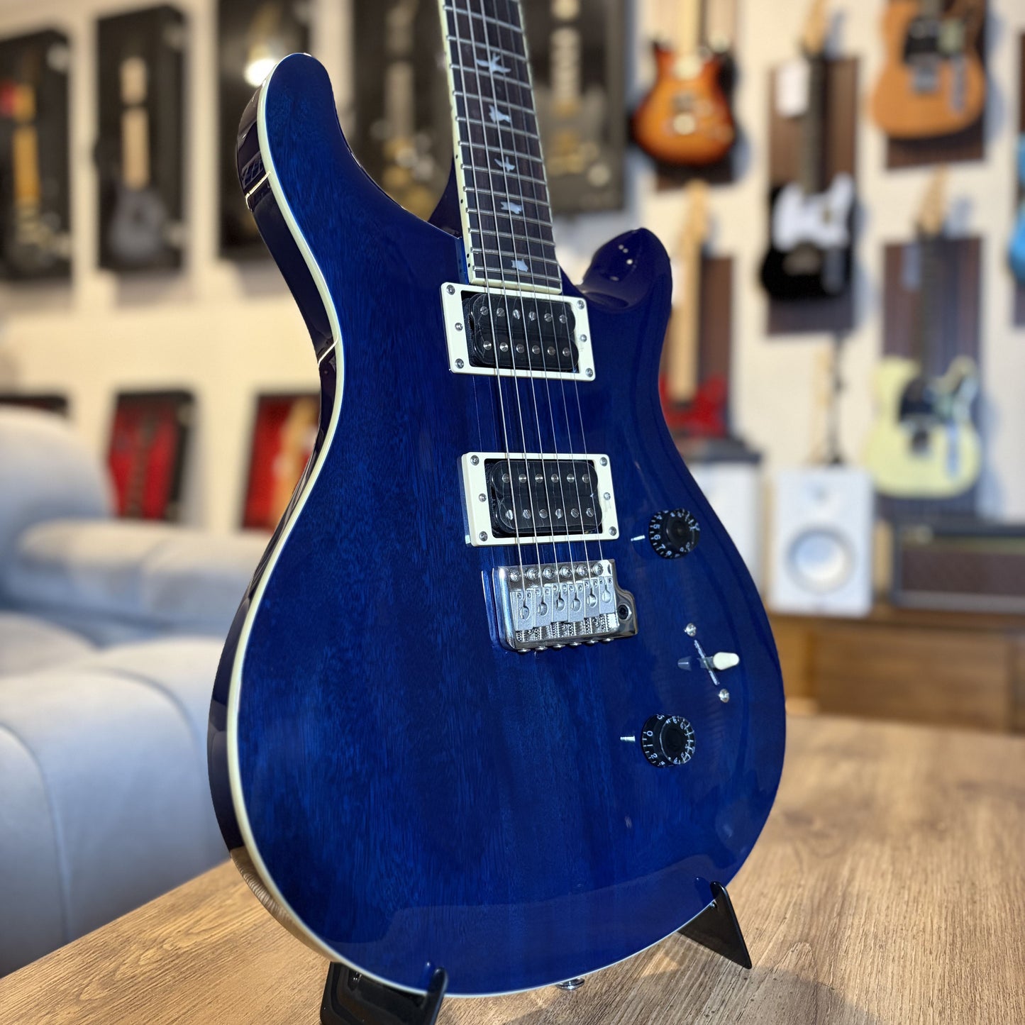 PRS SE 24 - TRANSLUCENT BLUE