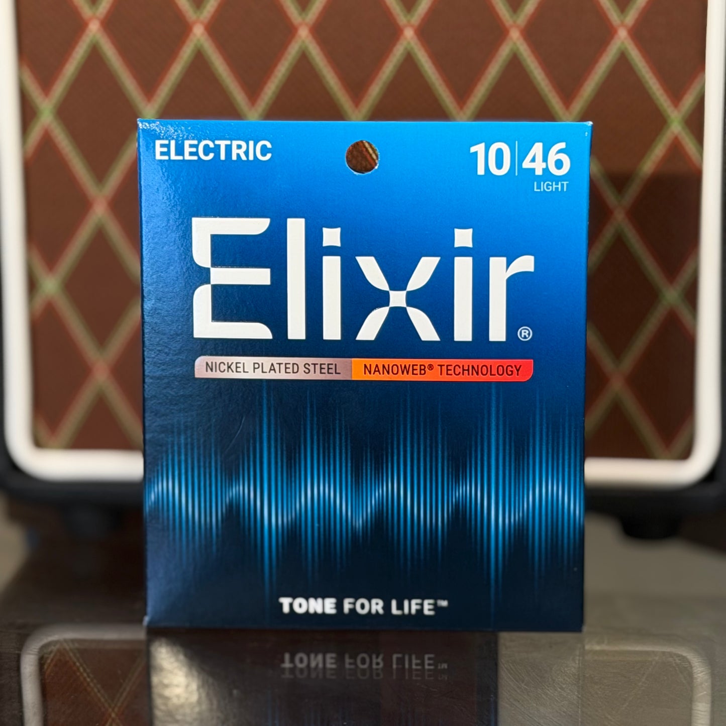 Elixir Electric Guitar Strings 10-46 Light Optiweb Coating