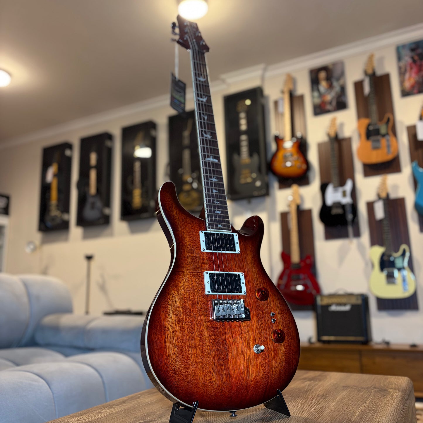 PRS SE 24-08 - TOBACCO SUNBURST