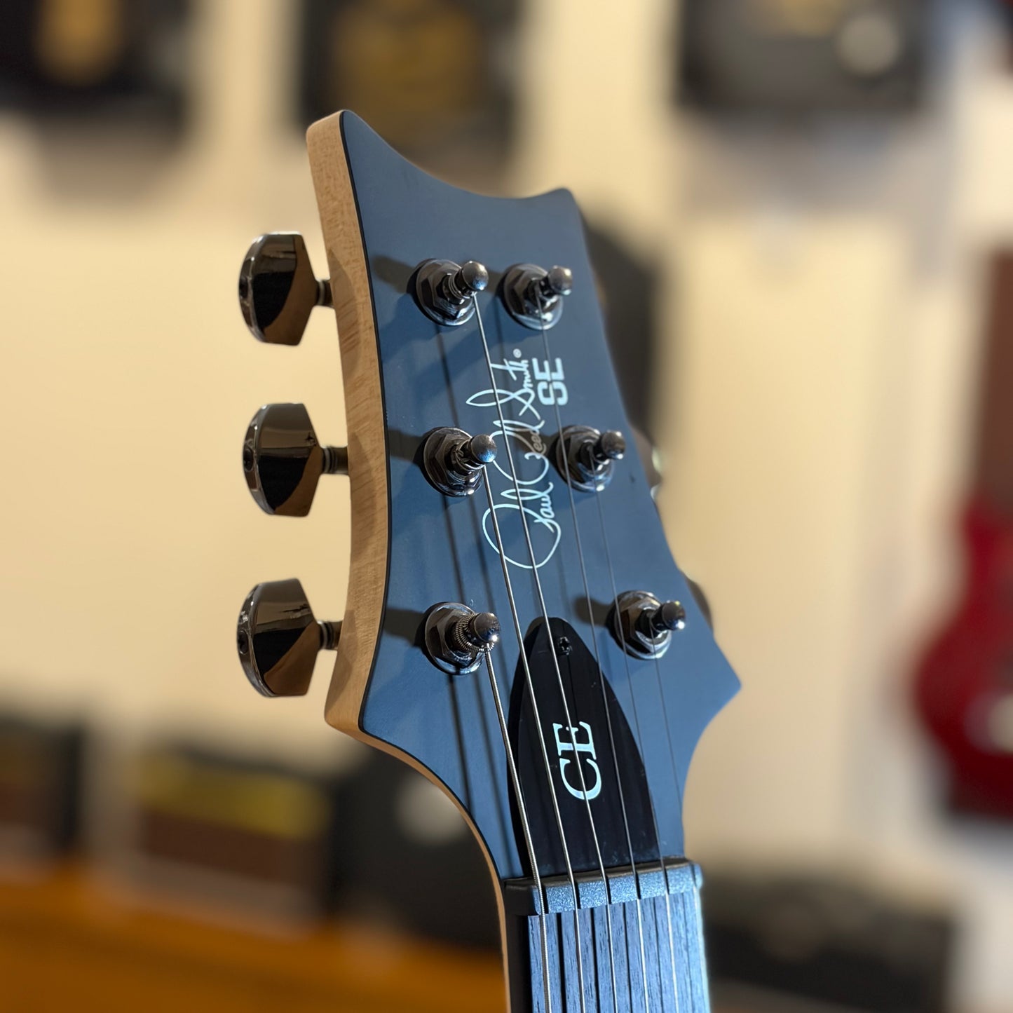 PRS SE SWAMP ASH CE 24 — "SANDBLASTED" LIMITED EDITION - BLUE