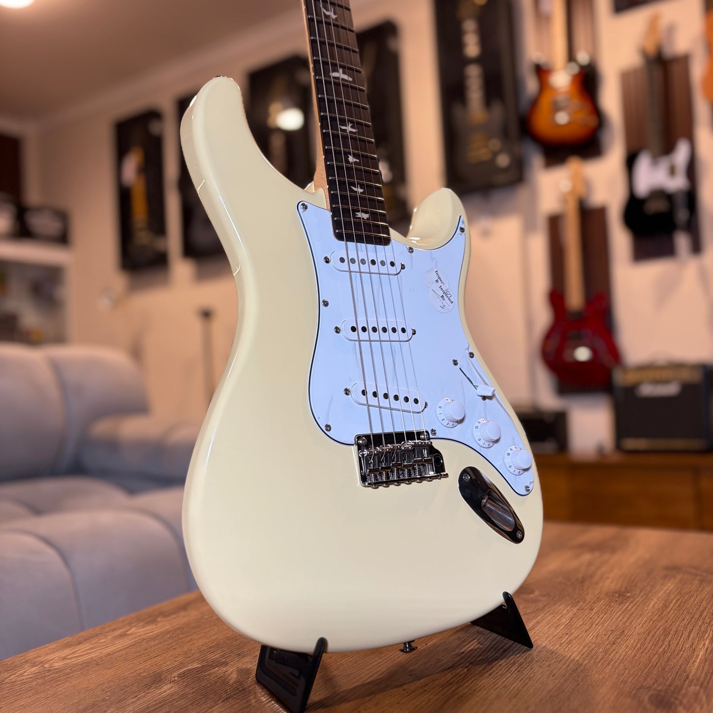 PRS SE SILVER SKY - JOHN MAYER - MOON WHITE