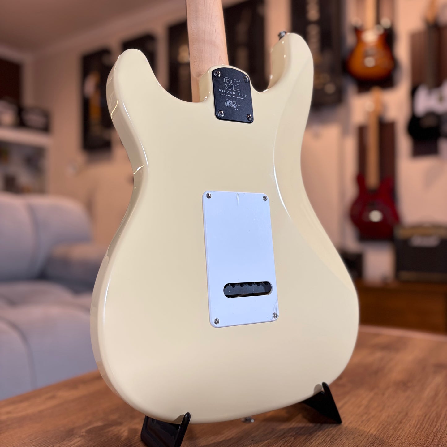 PRS SE SILVER SKY - JOHN MAYER - MOON WHITE