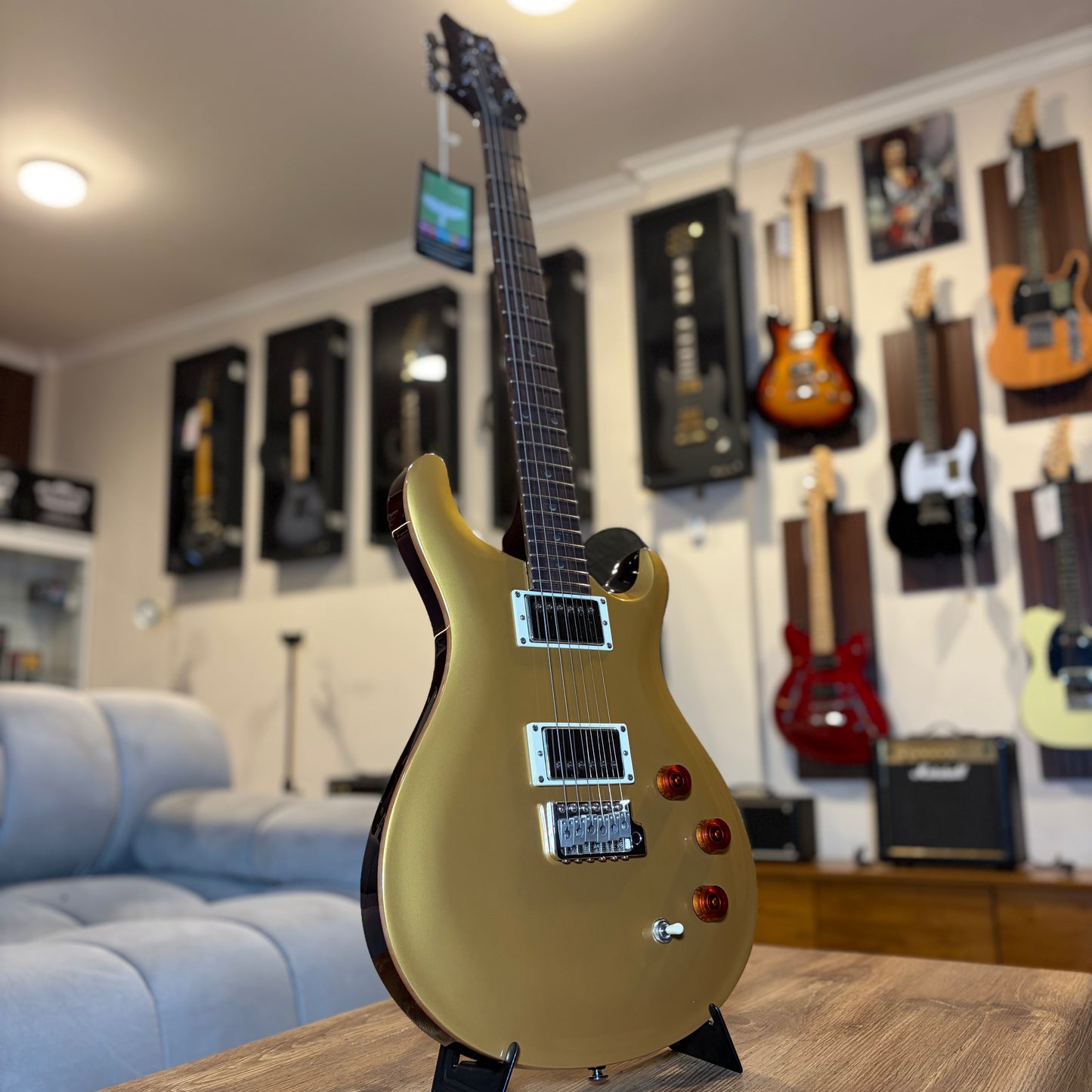 PRS SE DGT (DAVID GRISSOM TREM) - GOLD TOP