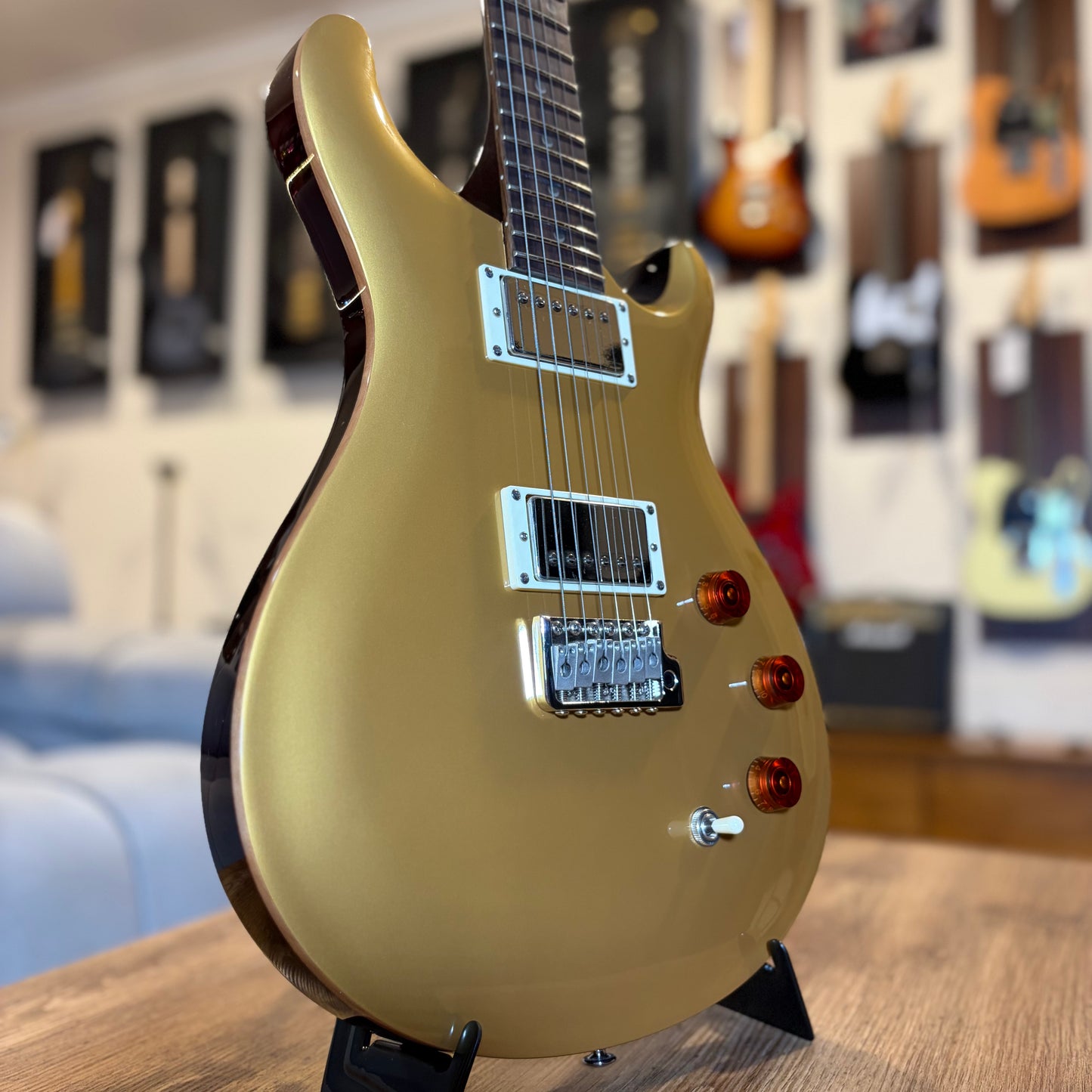 PRS SE DGT (DAVID GRISSOM TREM) - GOLD TOP
