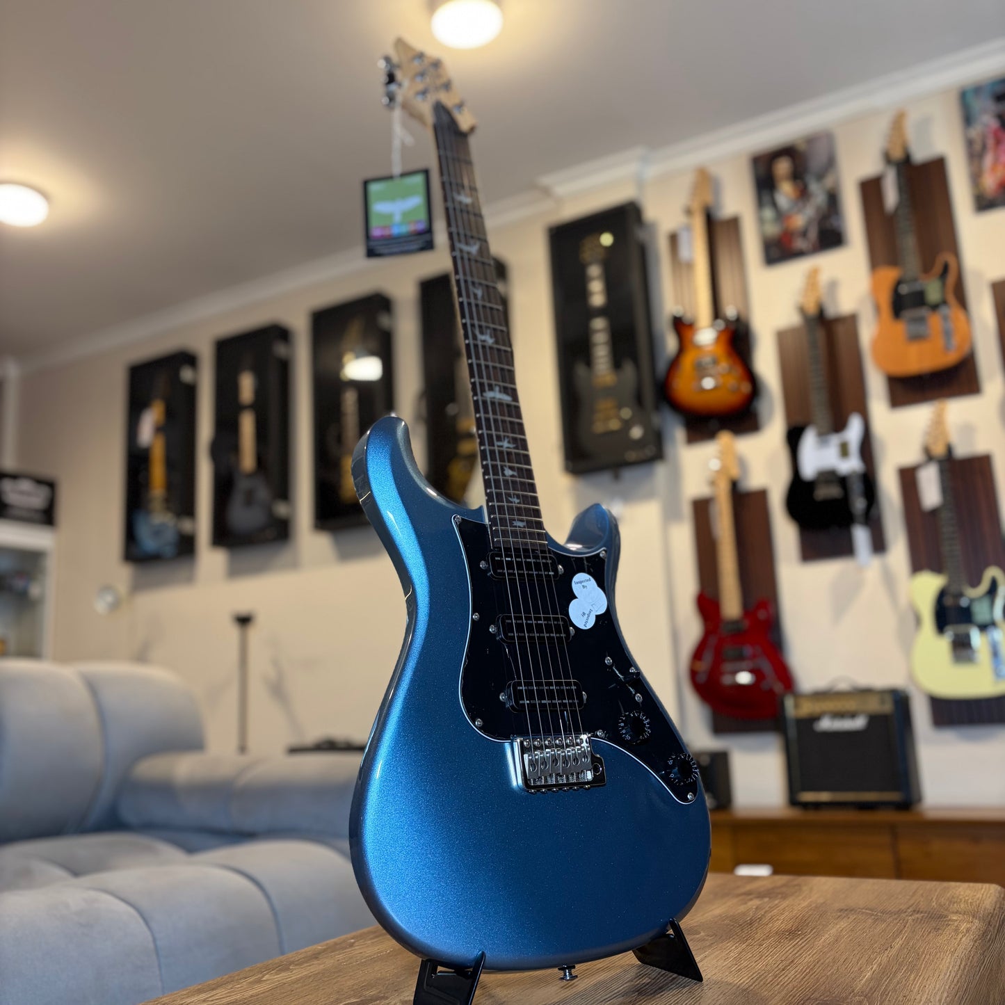 PRS SE NF3 - ICE BLUE METALLIC ROSEWOOD