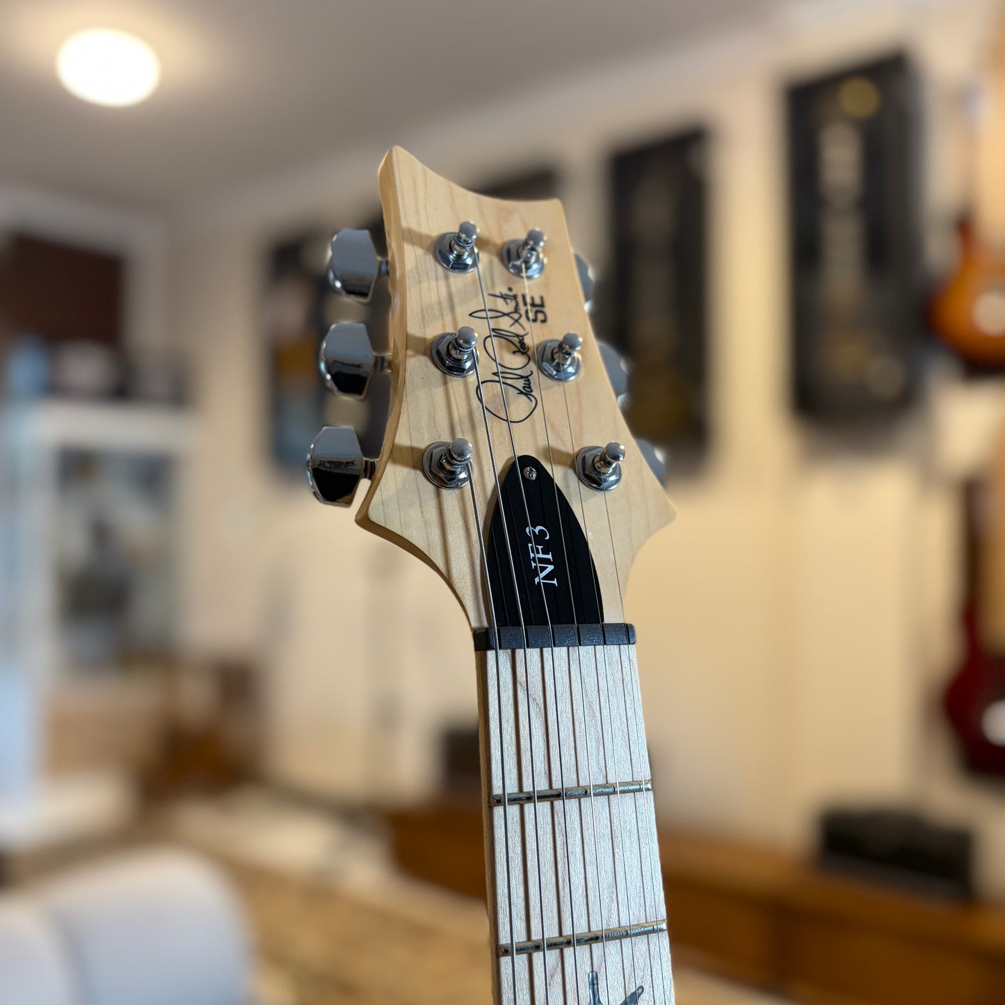 PRS SE NF3 - PEARL WHITE / MAPEL