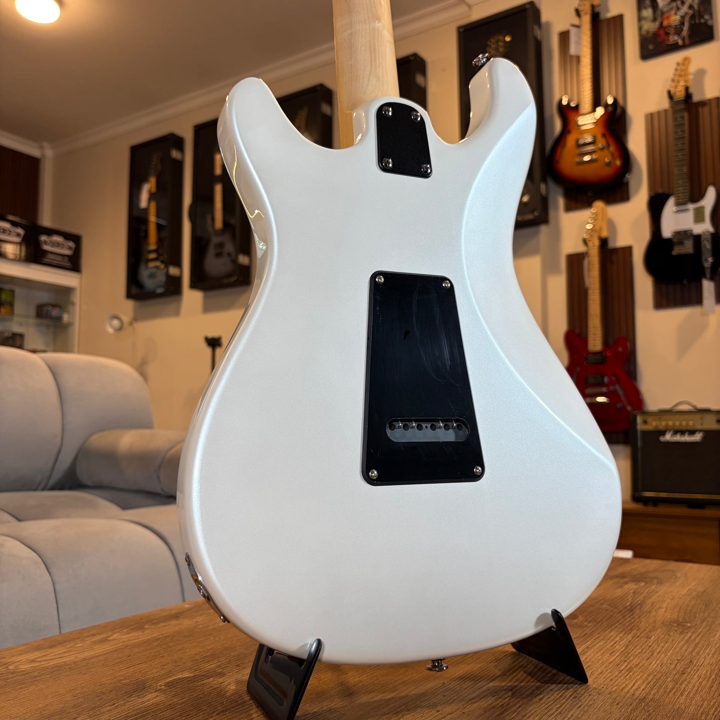 PRS SE NF3 - PEARL WHITE / MAPEL