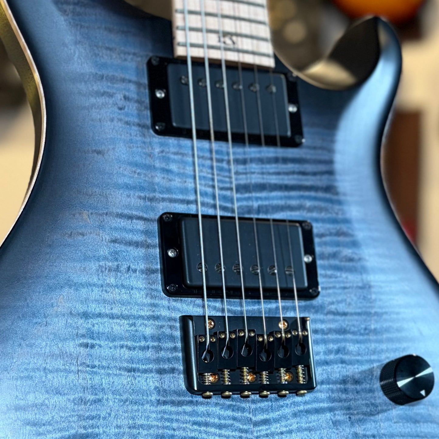 PRS DUSTY WARING CE 24 HARDTAIL LIMITED EDITION - FADED BLUE