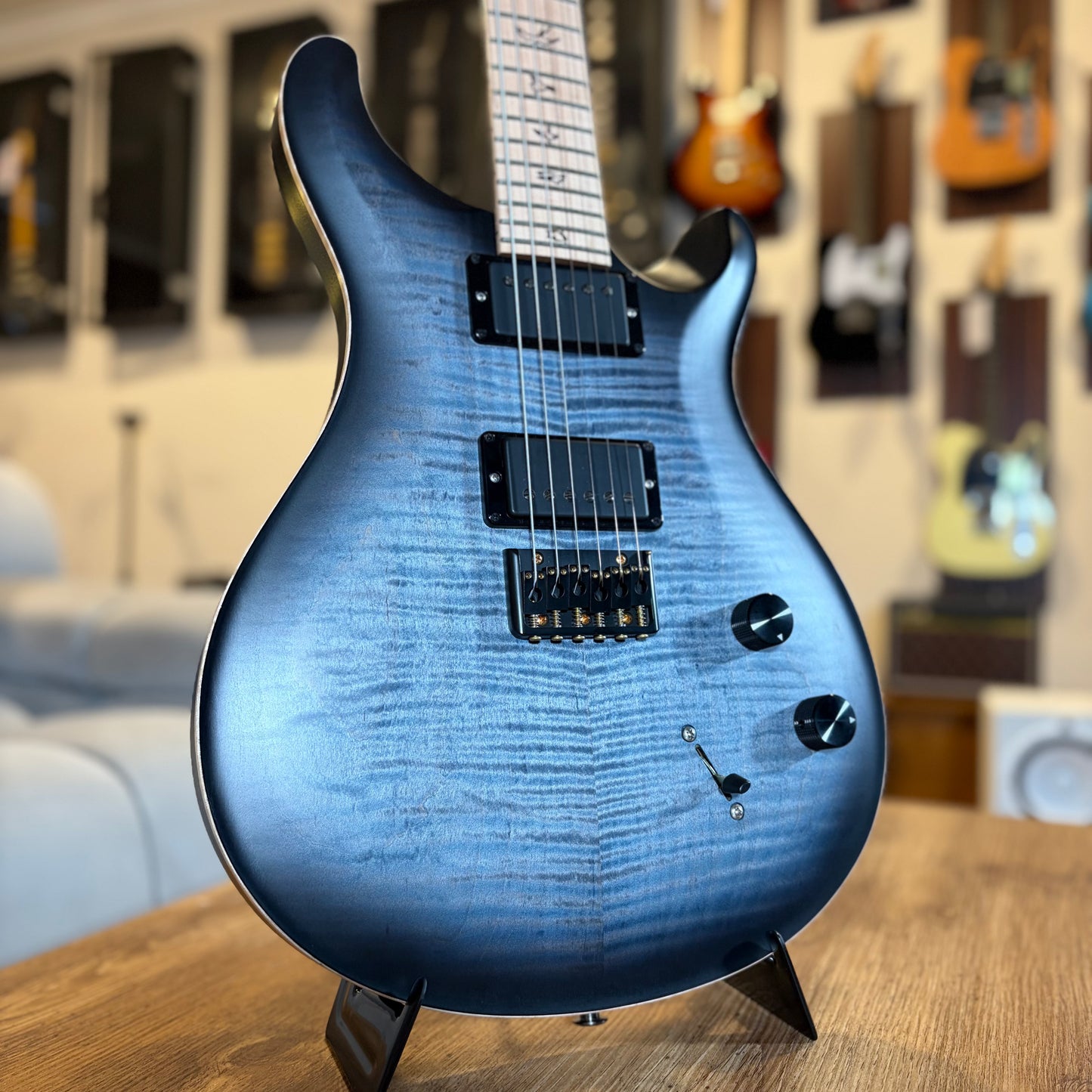 PRS DUSTY WARING CE 24 HARDTAIL LIMITED EDITION - FADED BLUE
