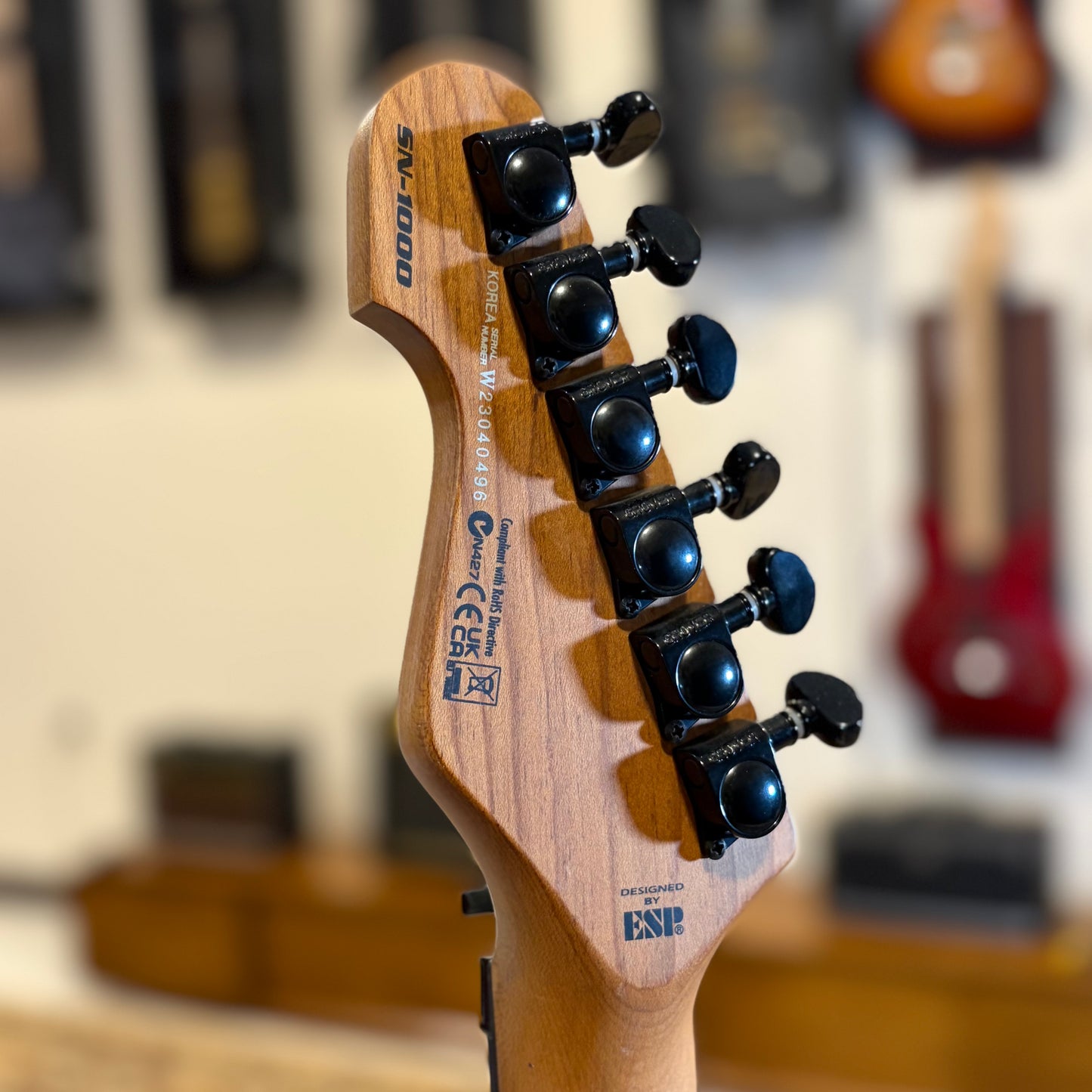 ESP LTD SN-1000 FR - SNOW WHITE