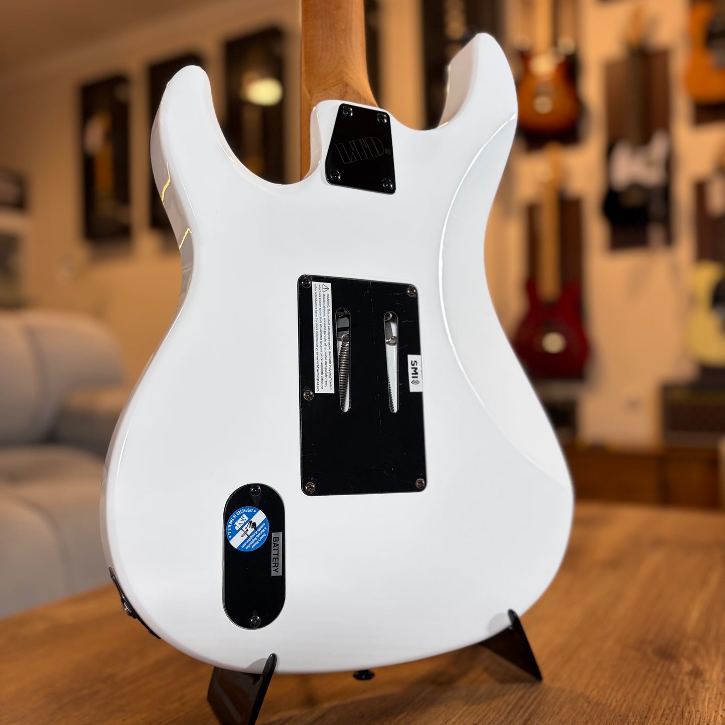ESP LTD SN-1000 FR - SNOW WHITE