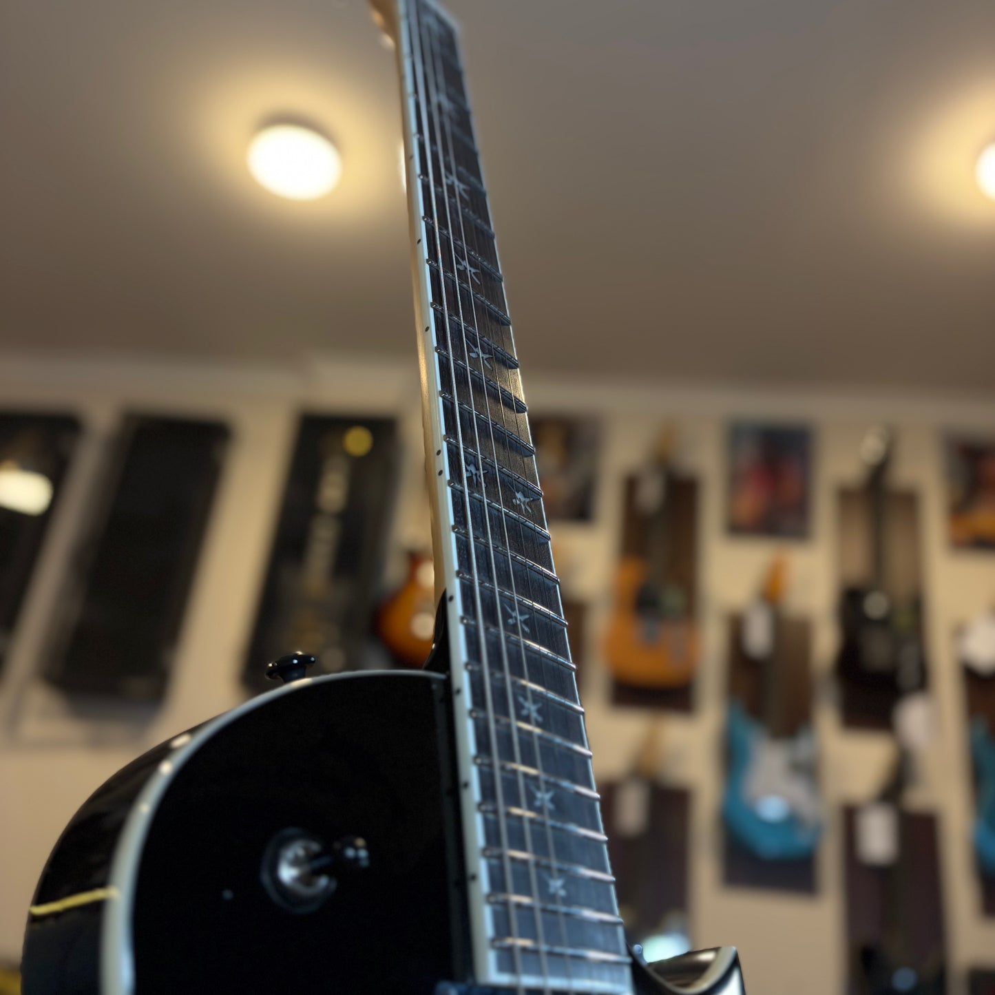 ESP LTD WA-WARBIRD - BLACK W/GRAPHIC