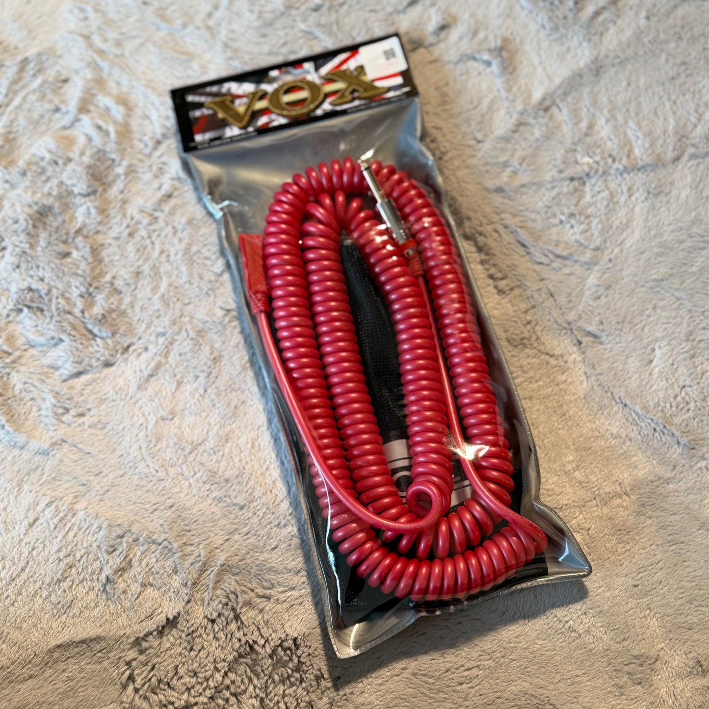 Vox VCC-90 Vintage Coiled Cable (Red, 9m)