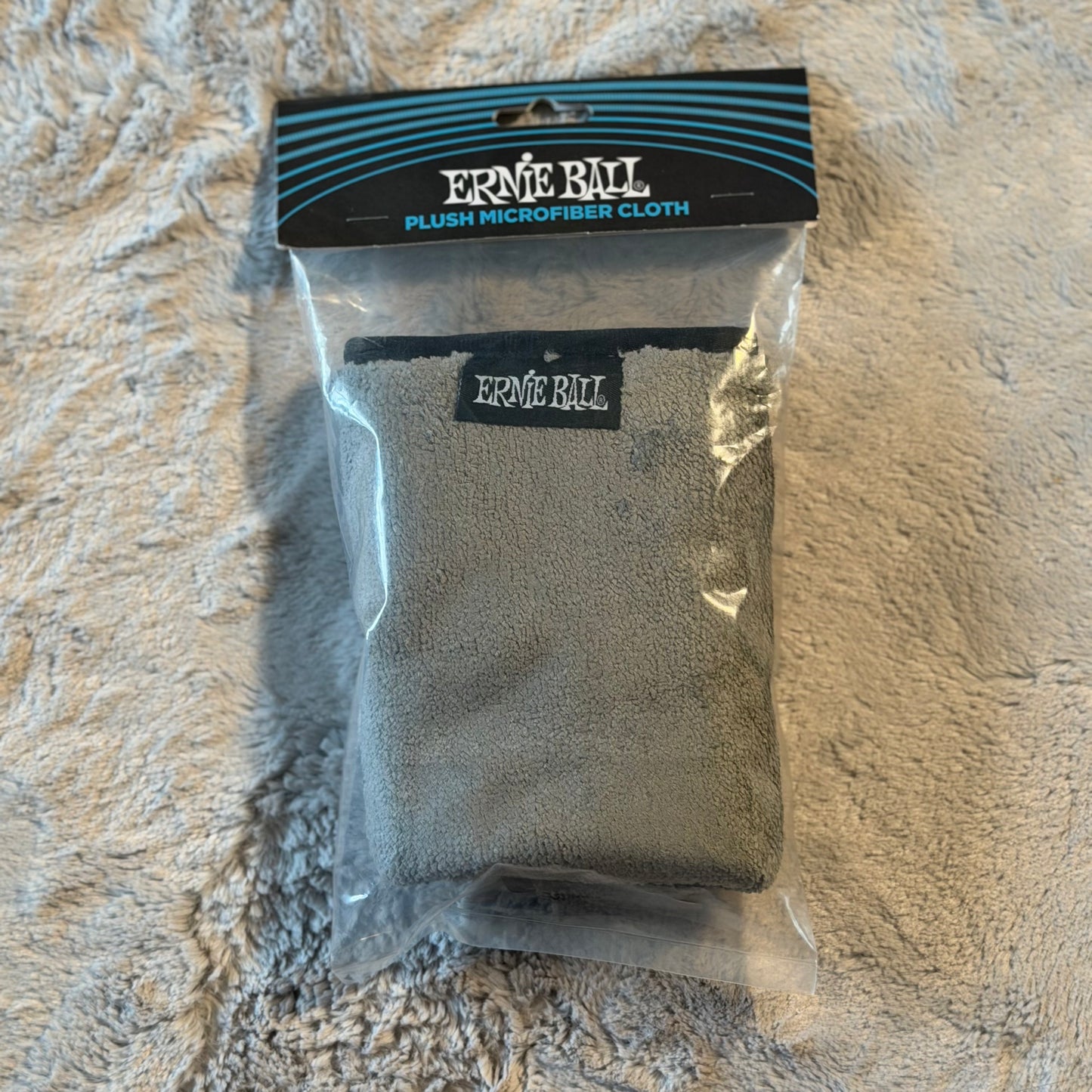 Ernie Ball 12" x 12" Ultra-Plush Microfiber Polish Cloth