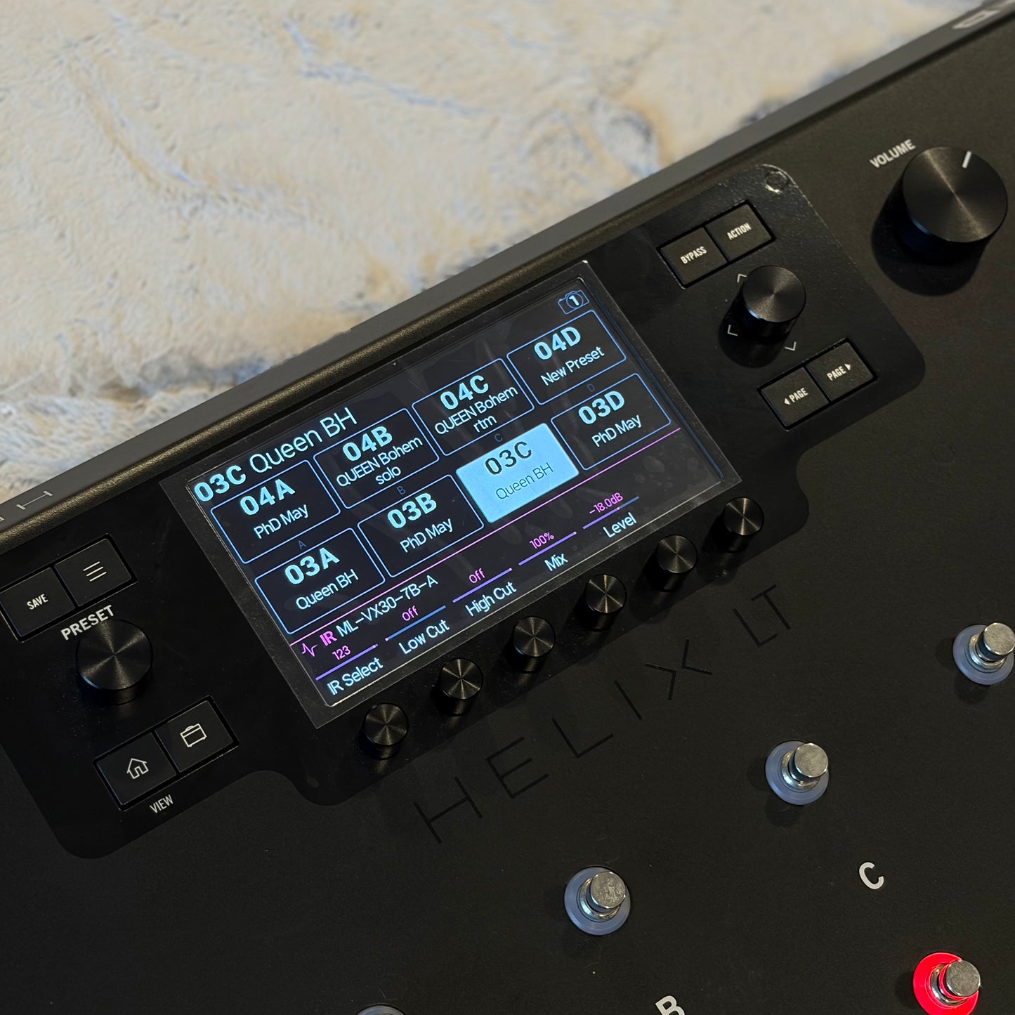 HELIX LT - LINE 6 GUITAR MULTI-EFFECTS PROCESSOR