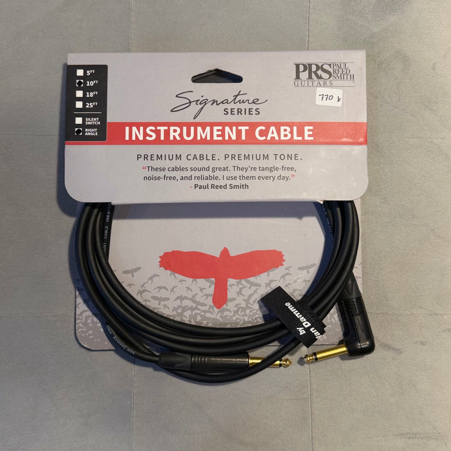 PRS Guitars Signature Series Instrument Cable