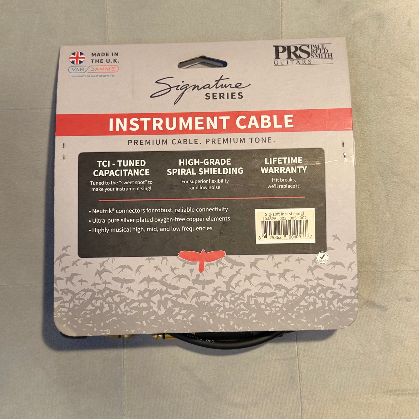 PRS Guitars Signature Series Instrument Cable